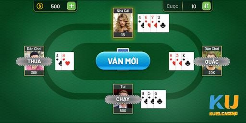 Lưu ý về các vòng cược trong từng phiên bản Poker tại KU19 