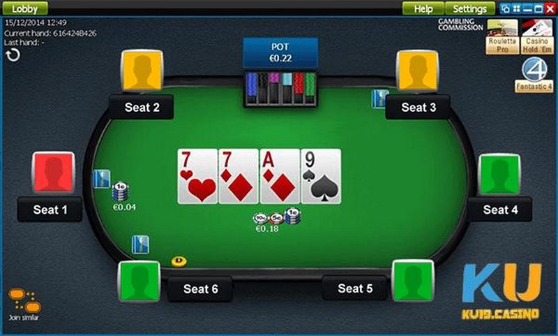 Tham gia chơi Poker tại KU19 dễ dàng